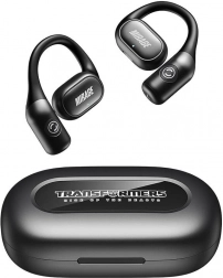 Bezdrátová sluchátka TWS TRANSFORMERS otevřená konstrukce černá