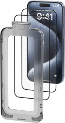 Vention tvrzené sklo pro iPhone 15 s aplikátorem