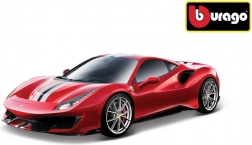 Kovový model Bburago Ferrari 488 Pista 1:24 červený