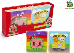 vkládací obrysové puzzle na dřevěné podložce