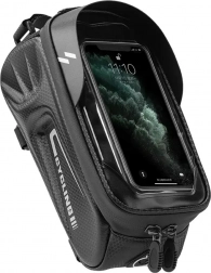 Vodotěsná rámová brašna na kolo MalTrack s držákem na telefon