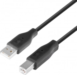 Kabel USB AM-BM 1.8 m černý