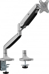 Držák na monitor s dvojitým ramenem a plynovou pružinou 17–45" 16 kg