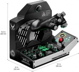 viper tqs mission pack letecký ovladač pro simulátory – throttle a panel od thrustmaster