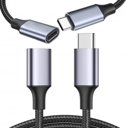 Textilní USB‑C kabel 2 m – rychlé nabíjení a přenos dat