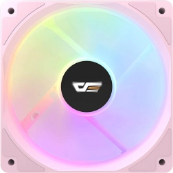 Počítačový ventilátor Darkflash CL12 LED růžový