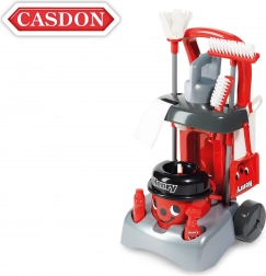 Dětský úklidový vozík HENRY Deluxe s vysavačem a mopem CASDON