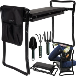 Zahradní klekátko a sedátko GARDLOV s organizérem a sadou nářadí