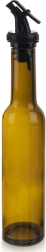 Skleněná láhev na olej a ocet s dávkovačem 210 ml