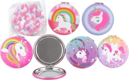 Kapesní zrcátko jednorožec 7 × 7 cm