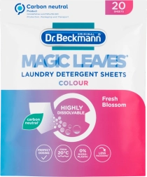Dr. Beckmann Magic Leaves Color – prací ubrousky na barevné prádlo 20 ks