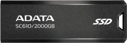 Externí SSD disk ADATA SC610 2000 GB USB 3.2 Gen2 černý