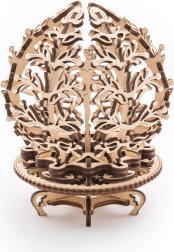Dřevěné mechanické 3D puzzle květina UGEARS (101 dílků)