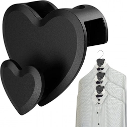 Organizér háčků pro ramínka do šatníku - sada 12 kusů