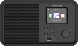 Internetové rádio Sencor s výkonem 4 W a WiFi