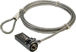 Bezpečnostní lanko pro notebook se zámkem na kód