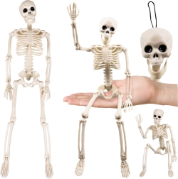 Závěsný halloweenový skelet RUHHY 40 cm - 1 kus