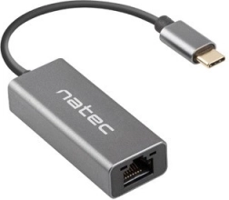 Natec Cricket USB‑C gigabitová síťová karta RJ‑45