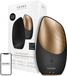 Sonic kartáček na obličej 6v1 Geske s aplikací (šedý)