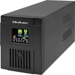 Záložní zdroj energie Qoltec UPS 2000VA 1200W s LCD a USB