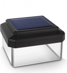 Solární LED lampa na sloupek s kopulovým stínítkem Greenblue GB125