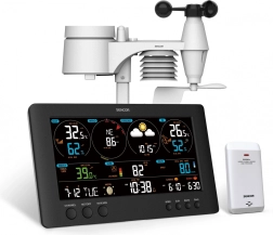 profesionální meteostanice wifi s velkým lcd displejem 21,4 cm