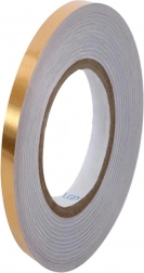 Ozdobná samolepicí páska 0,5 cm x 50 m – zlatá