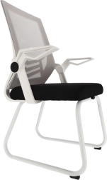 Kancelářská síťovaná židle bílá