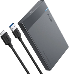 Ugreen pouzdro pro HDD/SSD disk SATA 2,5 USB 3.2 Gen 1