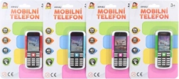Dětský mobilní telefon na baterie 10,7 × 4,7 cm