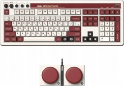 8BitDo Retro 108 Mechanická klávesnice Fami edice