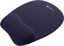 Ergonomická podložka pod myš s opěrkou zápěstí NATEC Chipmunk, memory foam, 230 × 200, tmavě modrá