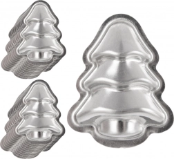 Sada formiček na cukroví – vánoční stromek, 20 ks