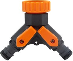 Adaptér na kohoutek – 2cestný rozdělovač pro hadice 3/4" a 1"
