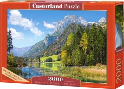 Puzzle 2000 dílků Útulek v Alpách