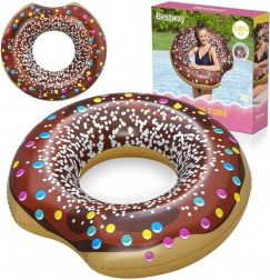 Nafukovací kruh donut 107 cm BESTWAY – Hnědá