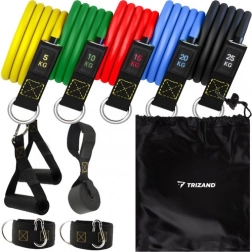 Sada odporových gum s příslušenstvím TRIZAND 11 dílů