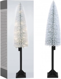 Svítící umělý vánoční stromek 120 cm, 25 LED