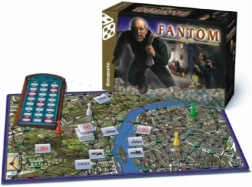 Společenská hra Fantom – hon na zloducha v uličkách Prahy