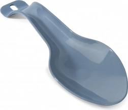 Šedá odkládací podložka pod vařečku a naběračku