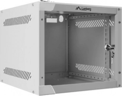 Nástěnný 10" rozvaděč 4U, 280 × 310 mm, šedý – LANBERG