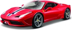 Bburago model Ferrari 458 Speciale 1:18 červený
