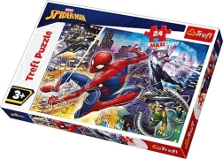 Puzzle maxi 24 dílků – NEOHROŽENÝ SPIDER‑MAN