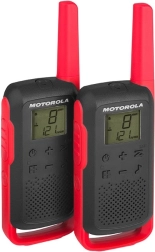 Motorola Talkabout T62 PMR446 vysílačky, červeno-černé