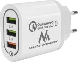 Nabíječka Qualcomm 3xUSB Maclean Energy