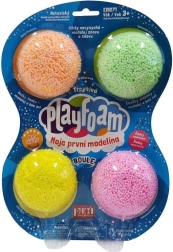 PlayFoam Boule třpytivá sada 4 barev – nešpinivá modelína