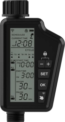 Chytrý Wi‑Fi ovladač zavlažování s LCD displejem Avatto