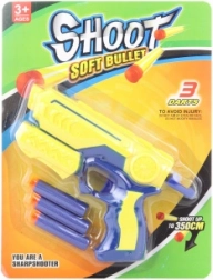 Pistole na pěnové náboje pro děti