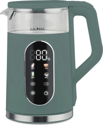 Rychlovarná konvice s regulací teploty 1,7 l 2200 W zelená