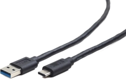 USB kabel USB‑C na USB‑A 3.0, 1 m, černý